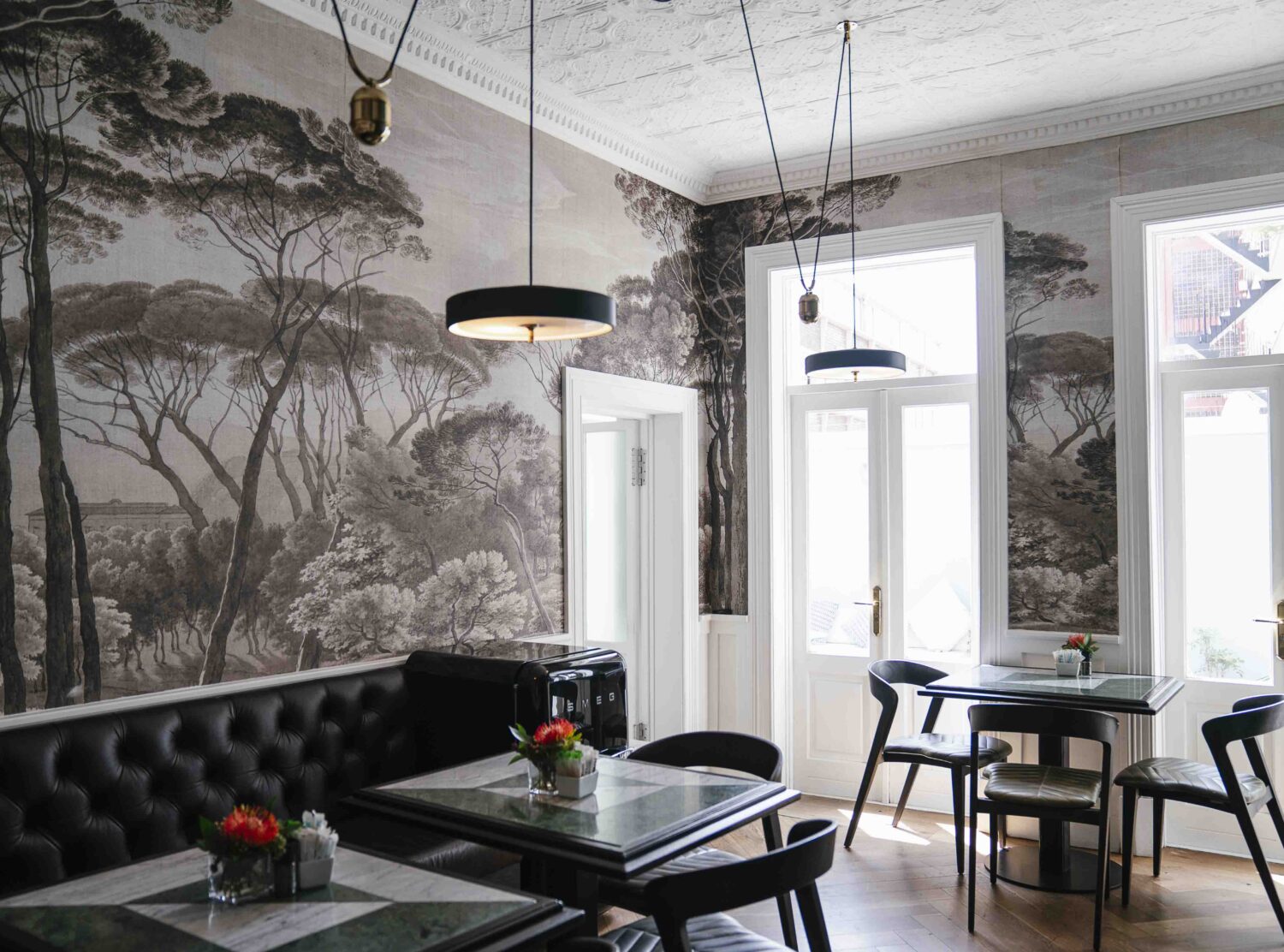 Harpers House Breakfast room. Not pictured, delicious home cooked hot breakfast and colour juices. A pleasure each morning. 
